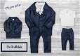 NEW navy donkerblauw baby kostuumpje bruidsjonker kleding - 1 - Thumbnail