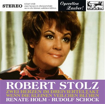 Rudolf Schock - Robert Stolz ‎– Zwei Herzen Im Dreivierteltakt - (CD) Nieuw BCZ - 0