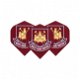 Voetbal dart flight West Ham United Footbal Club 75 micron - 1 - Thumbnail