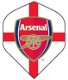 Voetbal dart flight Arsenal Footbal special edition 75 micron - 0 - Thumbnail