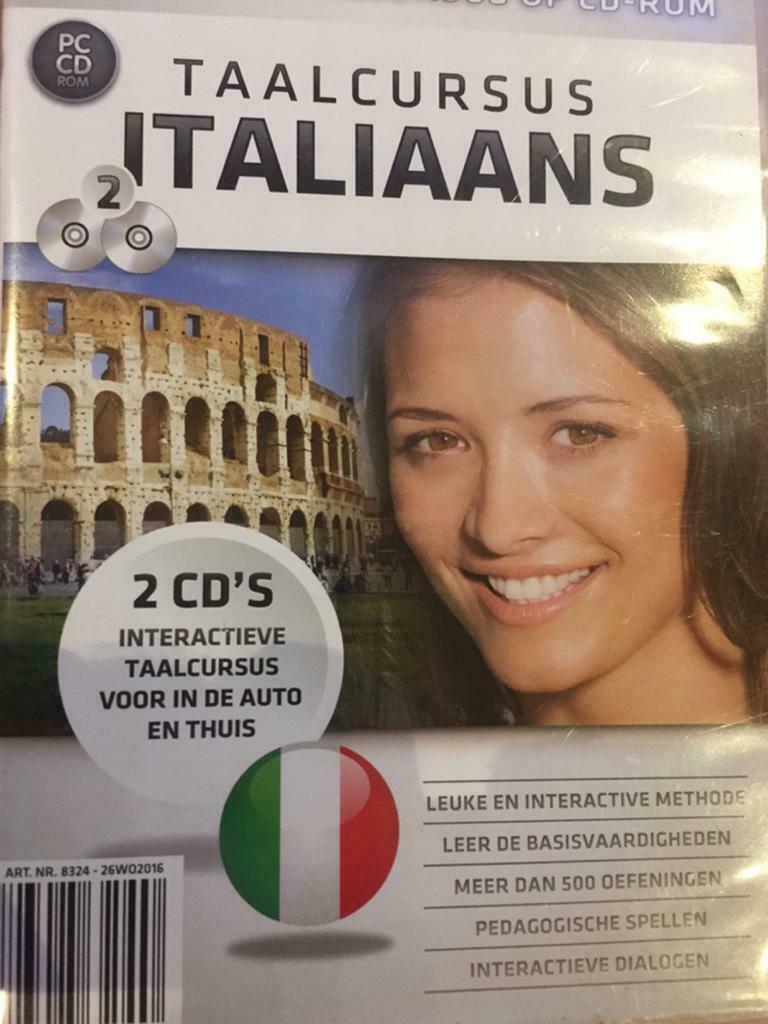 Complete Taalcursus Italiaans Op CDRom & CD (2 Discs) Nieuw - nr. 1