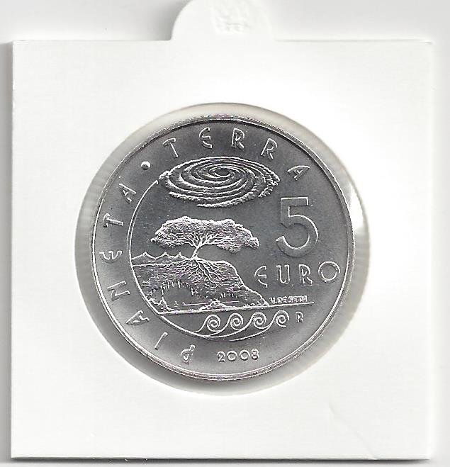 San Marino 5 euro stukken zilver 2006-2008-2009-2010 - Afbeelding 2