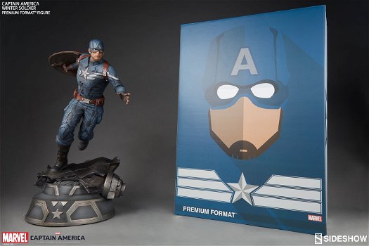 HOT DEAL Sideshow Captain America Premium Format 300377 - 1