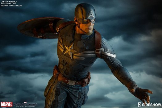 HOT DEAL Sideshow Captain America Premium Format 300377 - 4