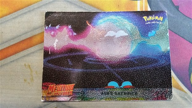 Ash's Sacrifice #36 Foil Mewtwo Strikes Back (Topps) gebruikt - 0