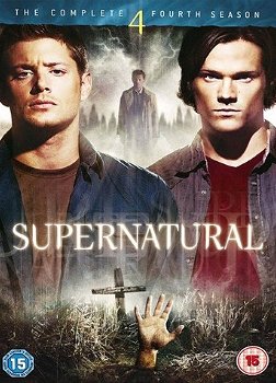 Supernatural, Season 4 (6 DVD) Engelse Import Geen Nederlandse Ondertitels - 0
