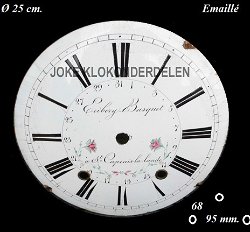 == Comtoise wijzerplaat =34437