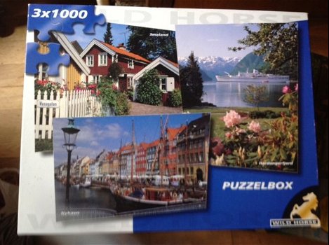 Leg puzzels 1500 stukjes - compleet?? - 0