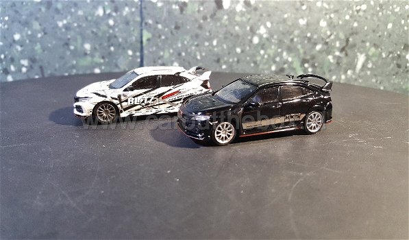 Honda Civic Type R Blitz en HKR 1:64 TSM - 0