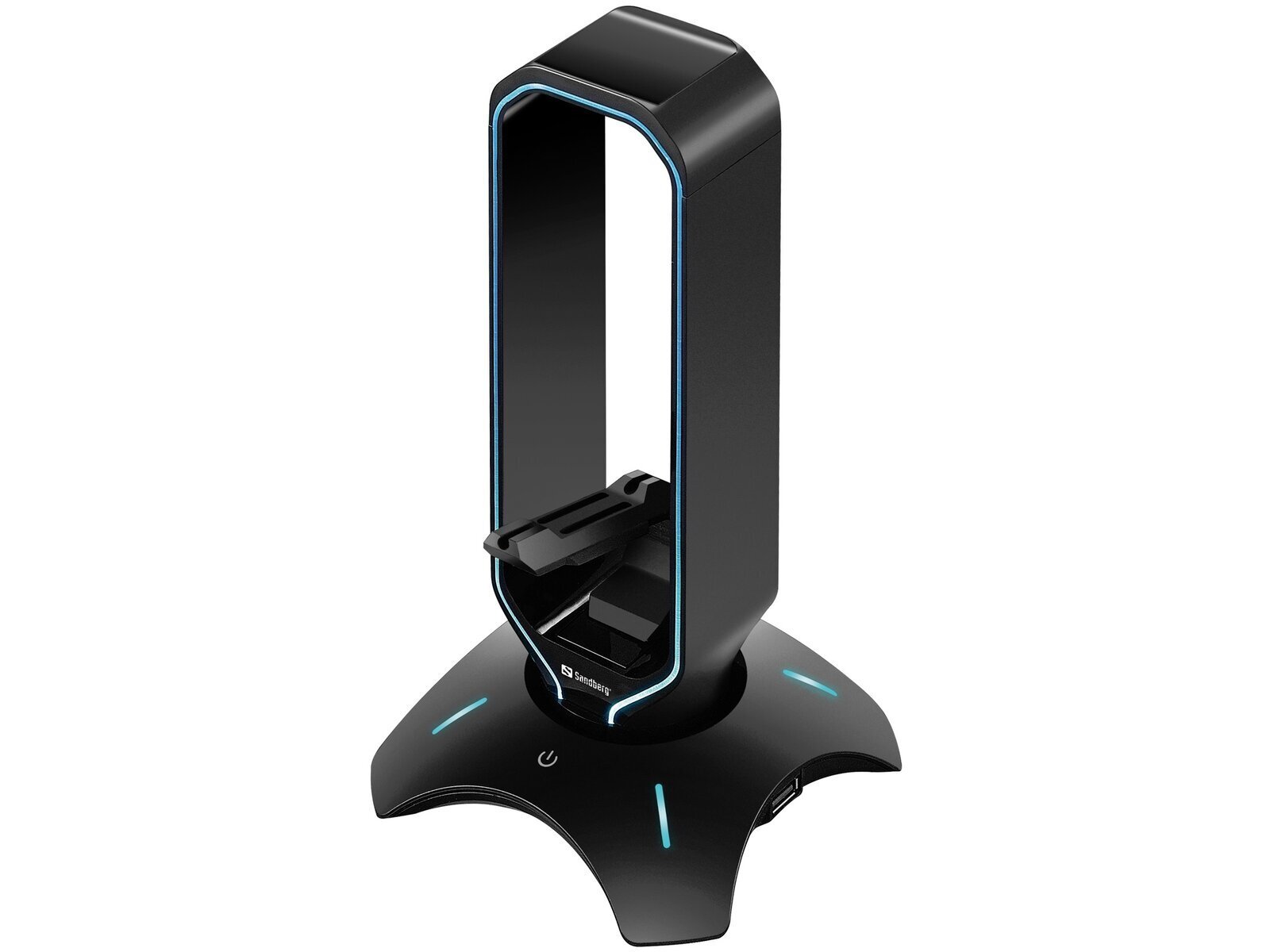 3in1 USB 3.0 Hub Bungee Stand ultieme levenslijn voor gamer slimme houder voor uw headset - Afbeelding 2
