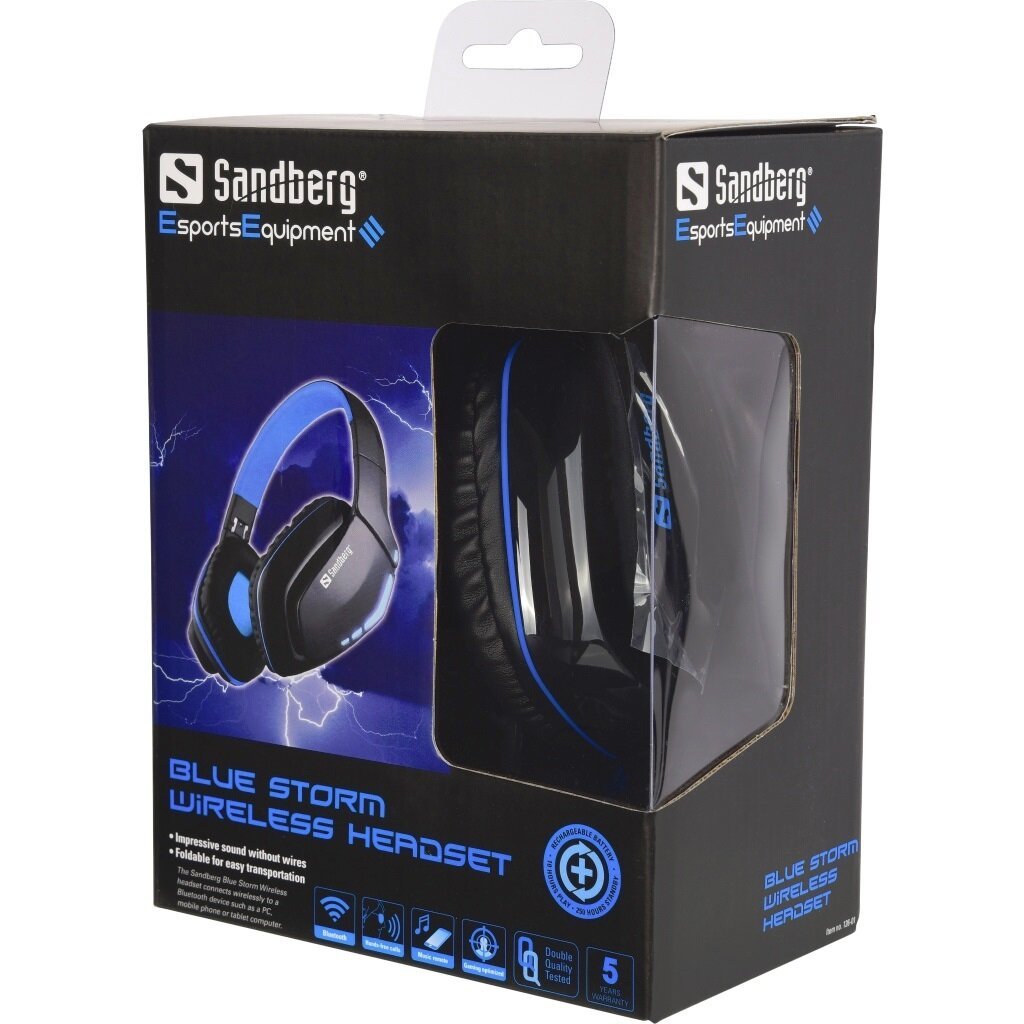 Blue Storm Wireless Headset Bluetooth - Afbeelding 4