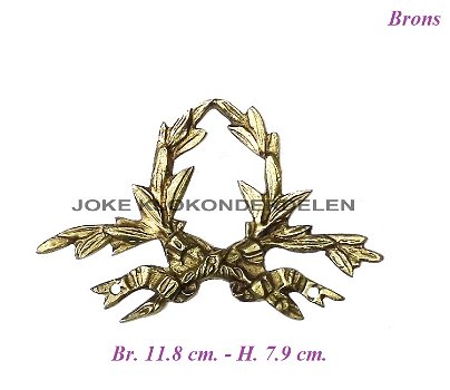 == Ornament = brons = oud =42564 - 0