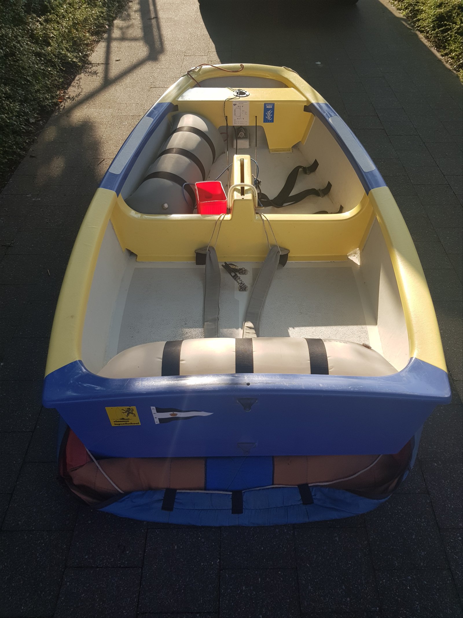 Optimist Finessa Zeilbootje met compleet toebehoren. - nr. 1
