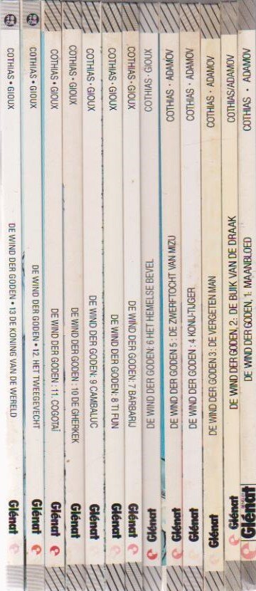 De Wind der goden 1 t/m 13 hardcovers - Afbeelding 7