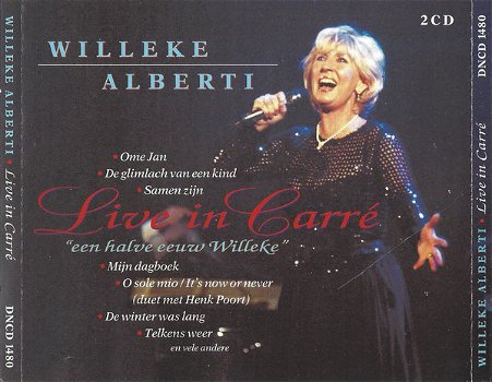 Willeke Alberti ‎– Live In Carre (2 CD) - 0
