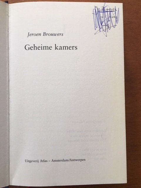 Geheime kamers - Jeroen Brouwers - Afbeelding 2