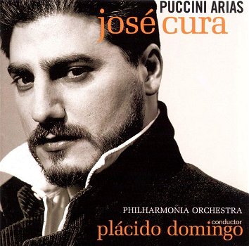 José Cura / Philharmonia Orchestra , Conductor Plácido Domingo ‎– Puccini Arias (CD) Nieuw - 0