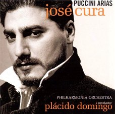 José Cura / Philharmonia Orchestra , Conductor Plácido Domingo ‎– Puccini Arias  (CD) Nieuw  