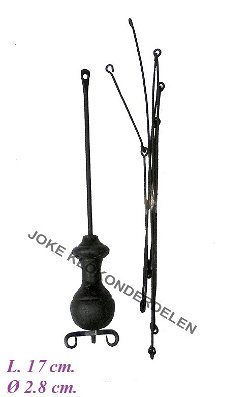 = Comtoise slingerklootje + draad =42580