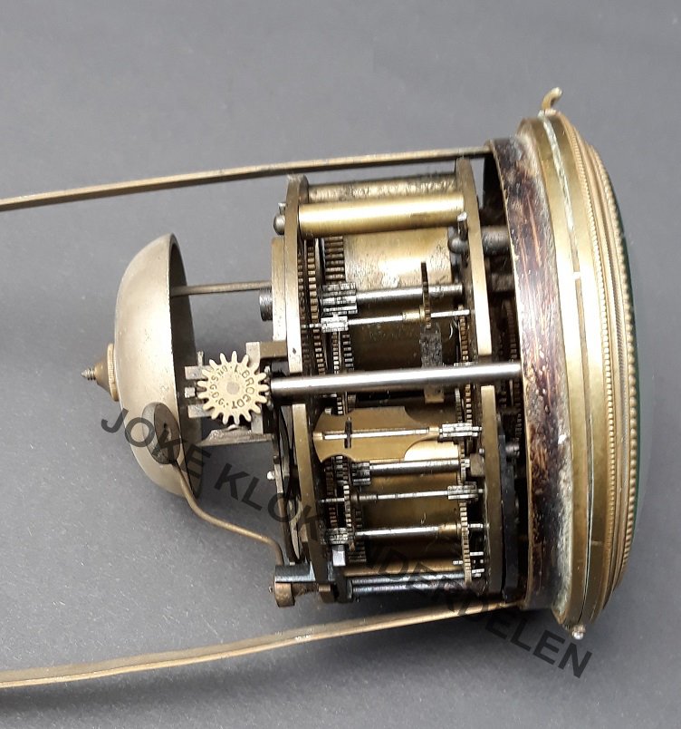 = Frans pendule uurwerk = AD. Mougin =42593 - Afbeelding 4