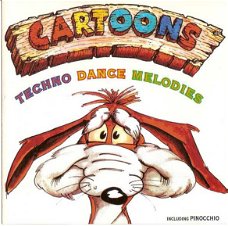 Cartoons: Techno Dance Melodies  (CD)  Nieuw  