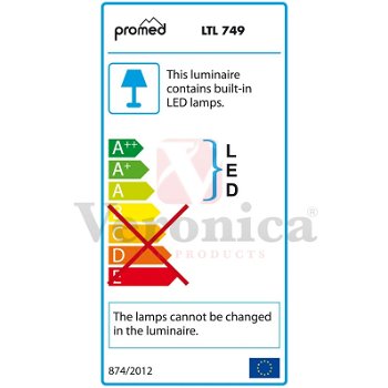 PROMED LED werkverlichting LTL 749, ZILVER - 1