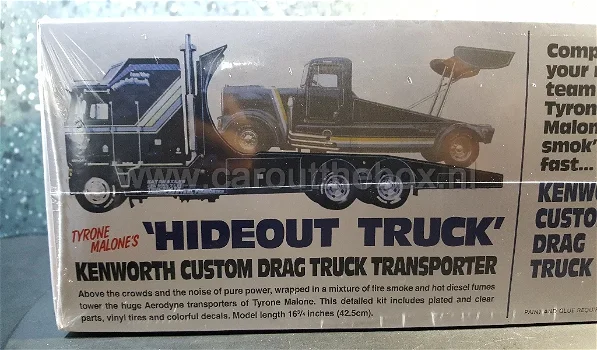 Kenworth drag truck & transporter set 1:25 AMT - 3