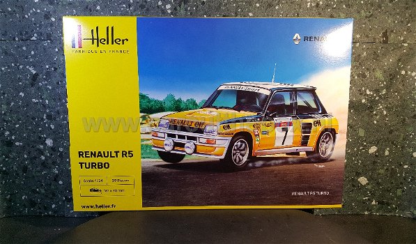 Renault 5 Turbo rally 1:24 Heller - 0