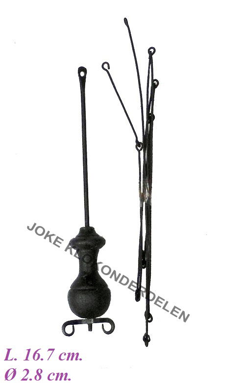 = Comtoise slingerklootje + draad =42567 - nr. 1