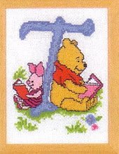 Borduurpakket WINNIE the POOH NIEUW ! - 5