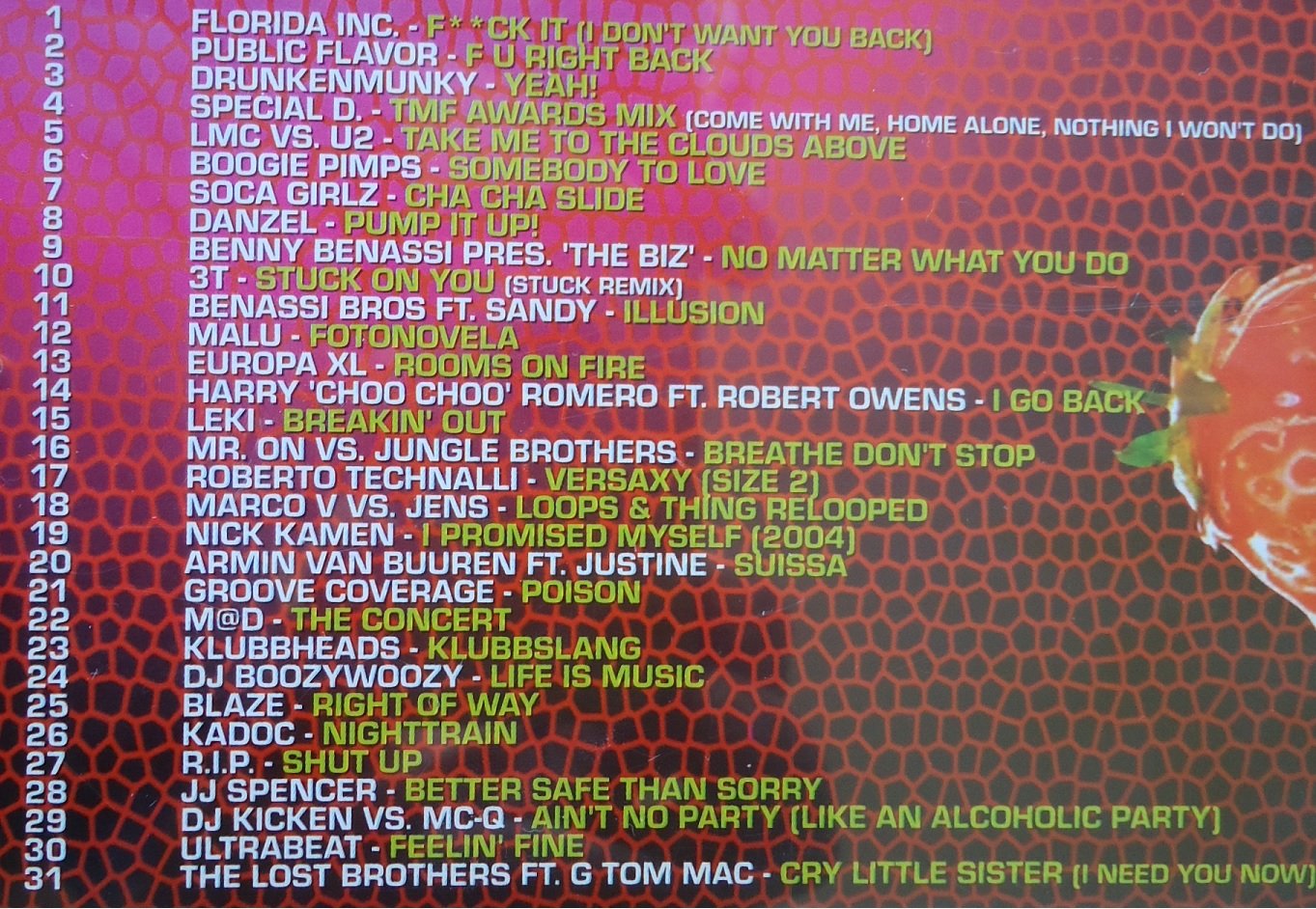 Te koop de originele CD "Megamix 2004" van Digidance. - Afbeelding 2