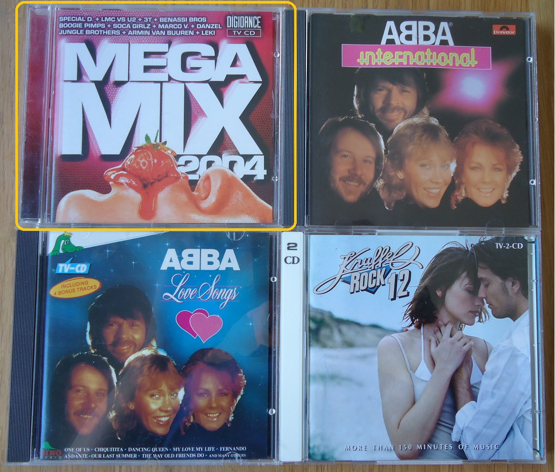 Te koop de originele CD "Megamix 2004" van Digidance. - Afbeelding 4