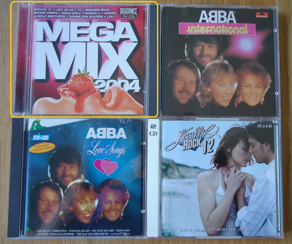 Te koop de originele CD "Megamix 2004" van Digidance. - Afbeelding 8