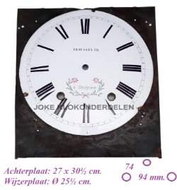 = Comtoise wijzerplaat =42602