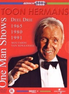 Toon Hermans: One Man Shows Deel 3  (4 DVD)  