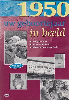 Uw Geboortejaar In Beeld 1950 (DVD)  Nieuw