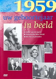 Uw Geboortejaar In Beeld 1959 (DVD) Nieuw  