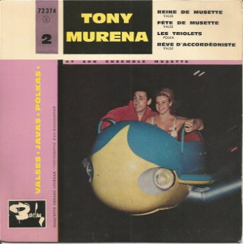 Tony Murena Et Son Ensemble Musette ‎– 2 - Reine De Musette - 0