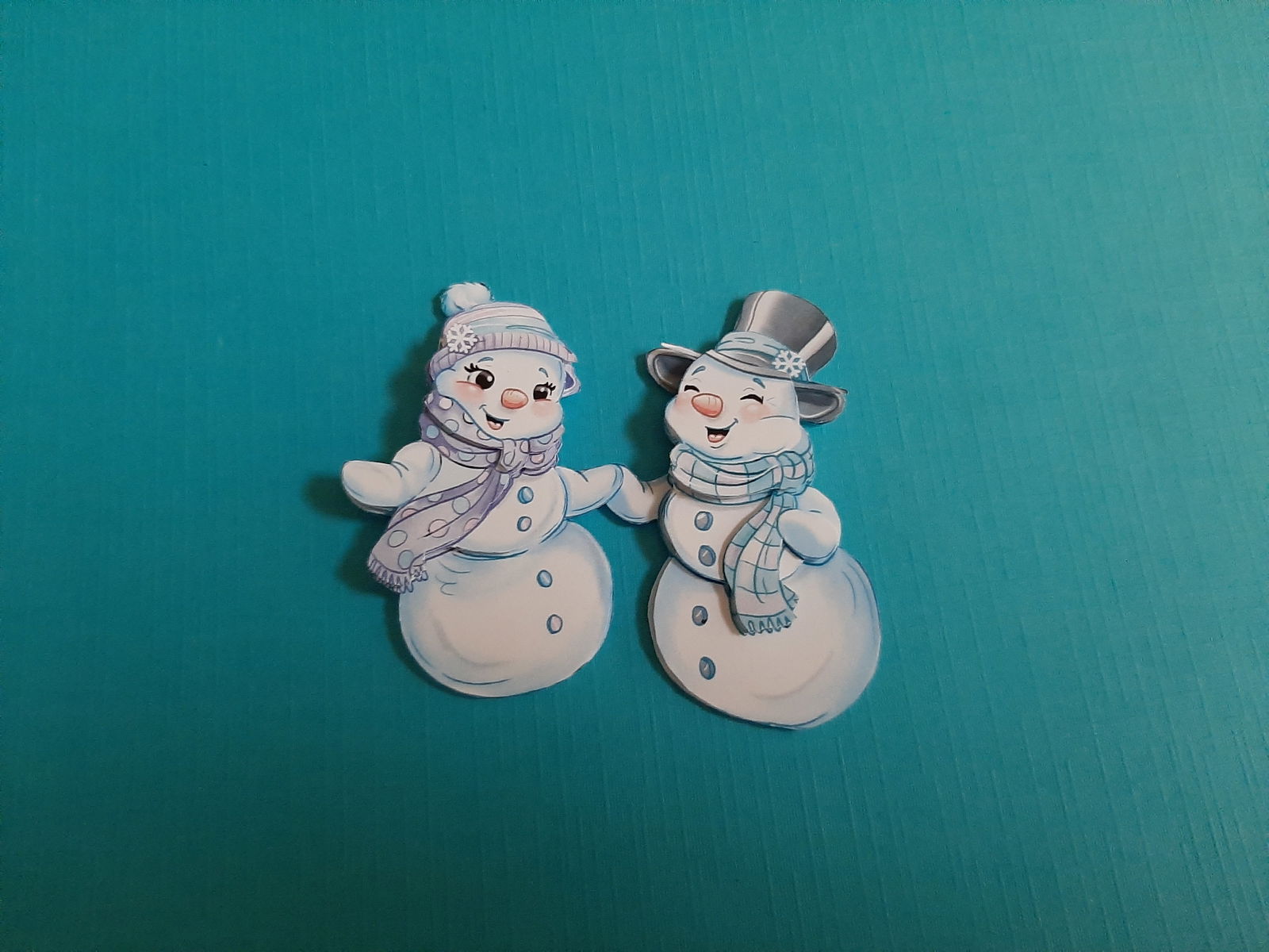 ky215 KERST Yvonne / sneeuwpoppen - nr. 1