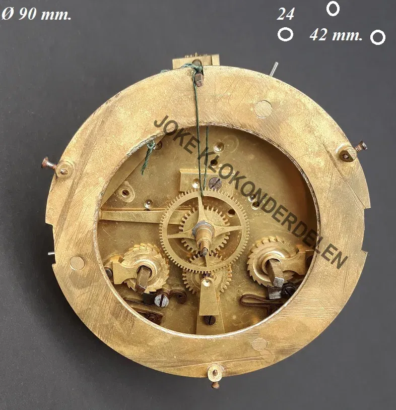= Pendule uurwerk = Japy Fréres =42510 - nr. 1