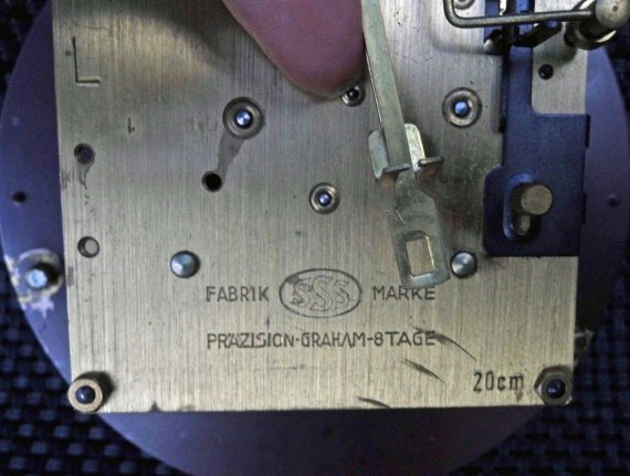 Pendule uurwerk =Schmid / Schenker=25321 - Afbeelding 2