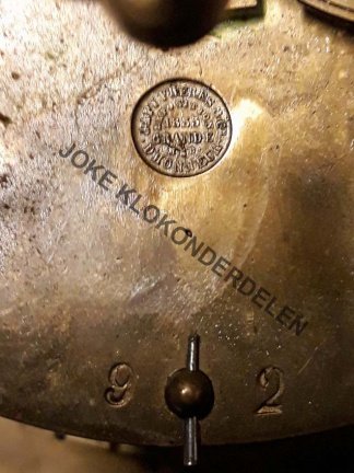 = Brocot uurwerk = Japy Fréres =41467 - Afbeelding 6
