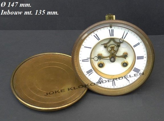 = Pendule uurwerk = Brocot =39642 - nr. 1
