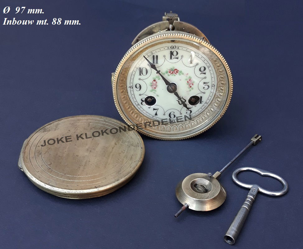 = Pendule uurwerk = oud =42122 - nr. 1