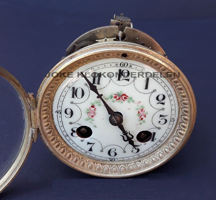 = Pendule uurwerk = oud =42122 - Afbeelding 2