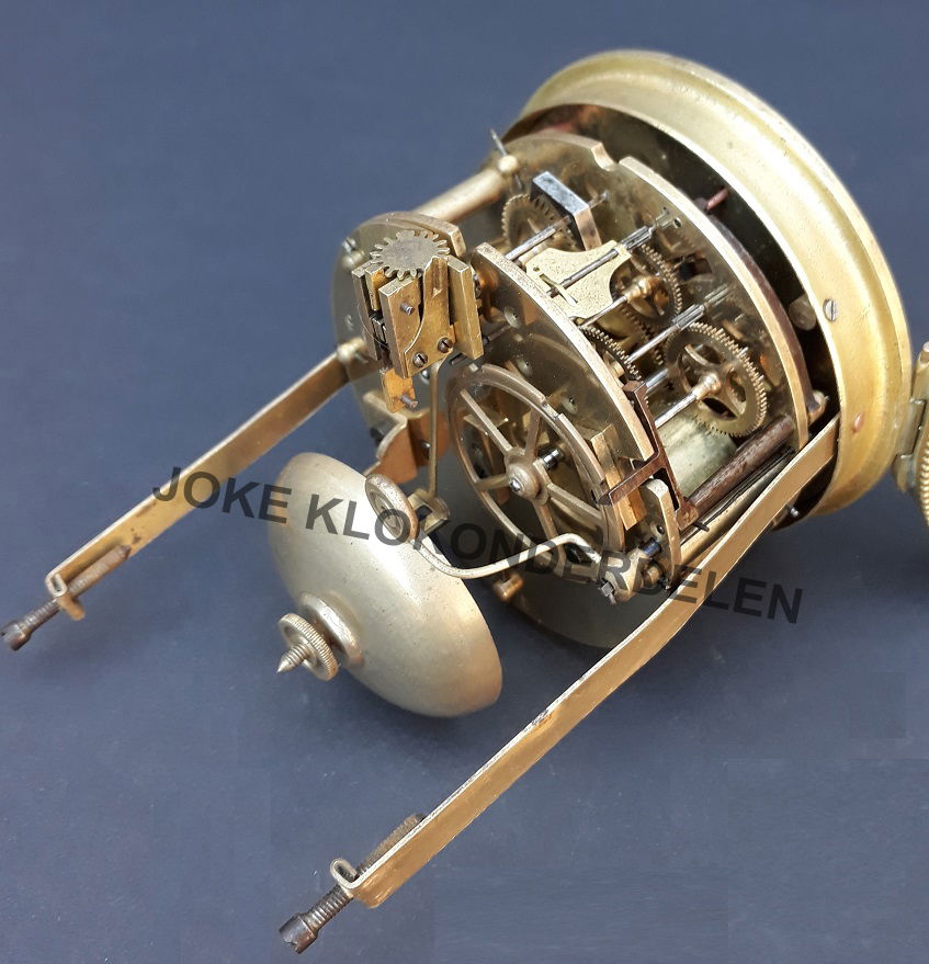 = Pendule uurwerk = oud =42122 - Afbeelding 4