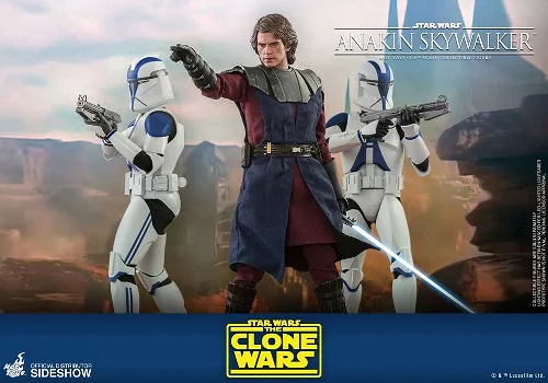 Hot Toys Star Wars The Clone Wars Anakin Skywalker TMS019 - 6