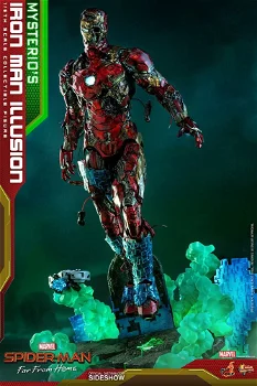 Hot Toys Spider-Man Far from Home Mysterio's Iron Man Illusion MMS580 - 4