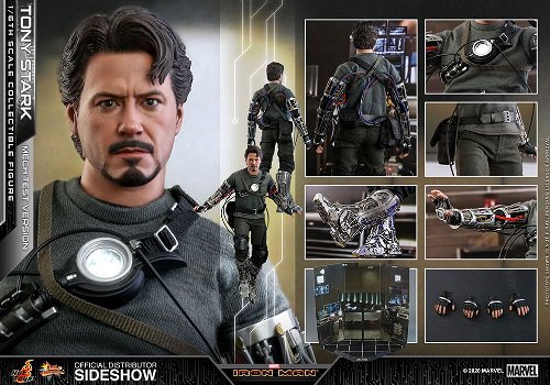 Hot Toys Iron Man Tony Stark Mech Test Version MMS581 - 0