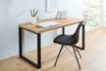 Bureau Eiken 120 cm zwart Oak-hout - 0 - Thumbnail